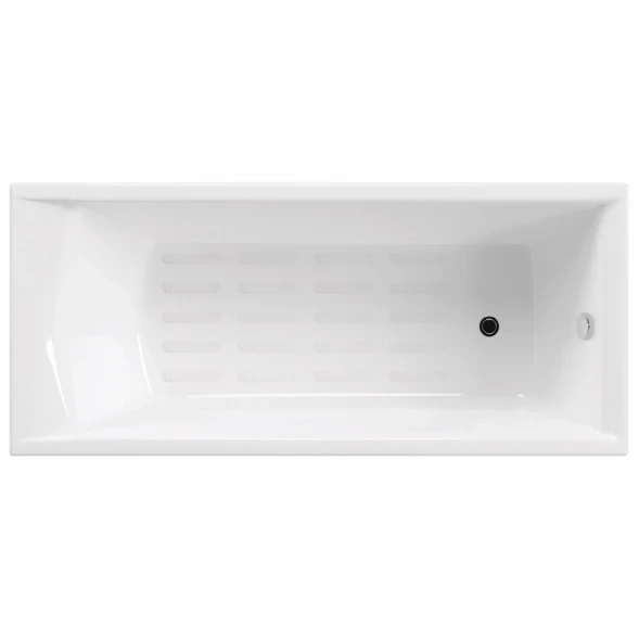 Ванна чугунная Delice Prestige DLR230615-AS 170x80 см, с антискользящим покрытием, белый