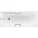 Ванна чугунная Vinsent Veron Soissons VCN1707042H/VH0015CH-AS 170x70 см, с ручками, антискользящим покрытием, белый