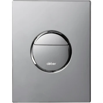Кнопка смыва Abber AC0126 для инсталляции, хром