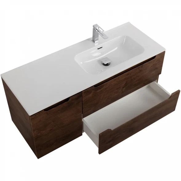 Тумба под раковину BelBagno Etna ETNA-1200-2C-1A-SO-RW-R 120,9 см R, подвесная, Rovere Moro