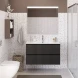 Тумба под раковину BelBagno Uno UNO-MINI-900-2C-SO-GSO 90 см, подвесная, темно-серый матовый