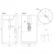Раковина напольная 45x45 см Salini S-Sense Armonia Top 01 130114G