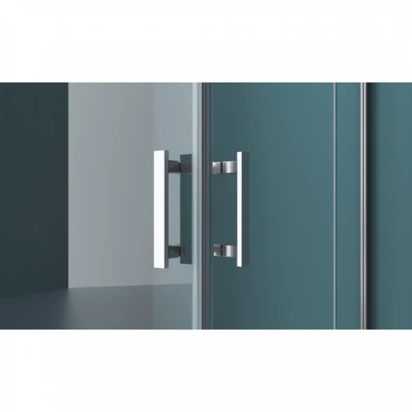 Душевой уголок 120x80 см BelBagno Kraft KRAFT-AH-22-120/80-C-Cr-R прозрачное