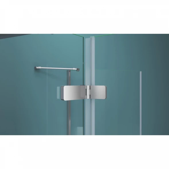 Душевой уголок 120x80 см BelBagno Kraft KRAFT-AH-22-120/80-C-Cr-R прозрачное
