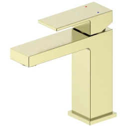 Смеситель для раковины Wonzon &amp; Woghand Cube WW-88139016-BG золотой матовый