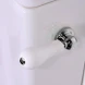Бачок низкий с боковым отверстием для ручки смыва Kerasan Waldorf 418301bi