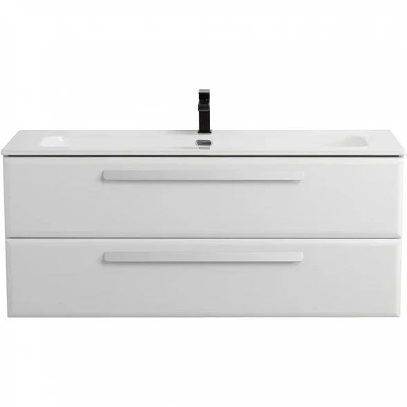 Тумба под раковину Cezares Eco ECO-CER-N-1200-2C-SO-BL 120 см, подвесная, Bianco Lucido