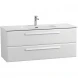 Тумба под раковину Cezares Eco ECO-CER-N-1200-2C-SO-BL 120 см, подвесная, Bianco Lucido