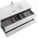 Тумба под раковину Cezares Eco ECO-CER-N-1200-2C-SO-BL 120 см, подвесная, Bianco Lucido