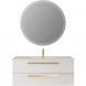 Тумба под раковину Cezares Eco ECO-CER-N-1200-2C-SO-BL 120 см, подвесная, Bianco Lucido