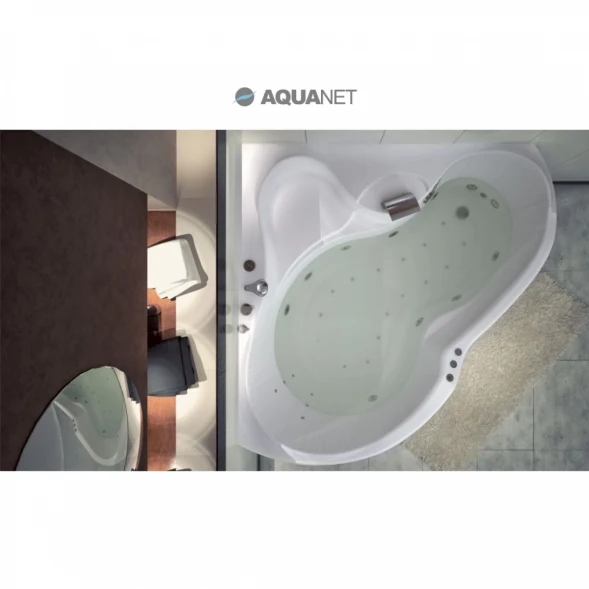 Акриловая ванна 165x165 см Aquanet Bellona 00205471