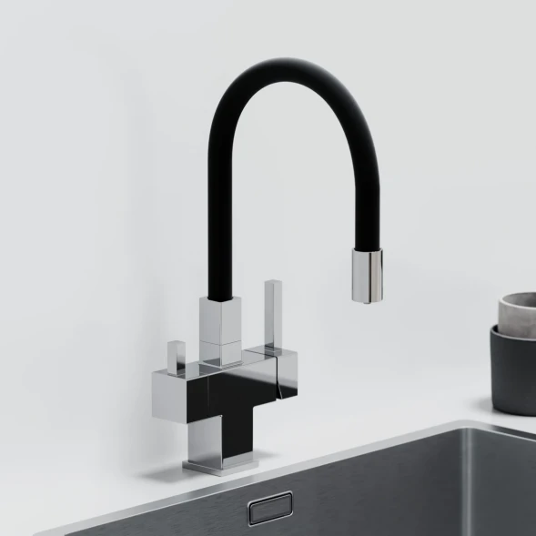 Смеситель для кухни с подключением к фильтру Sancos Arno SC4005CH