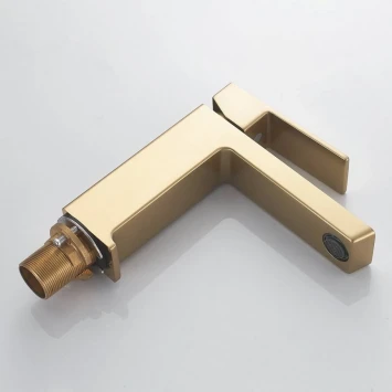 Смеситель для раковины Rose R1801G-1 Золото матовый