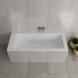 Ванна из литьевого мрамора Delice Diapason DLR330008-G 180x70 см, белый