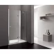 Душевая дверь распашная Cezares Verona 120 см текстурное стекло VERONA-W-B-12-120-P-Cr-R