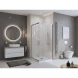 Душевой поддон BelBagno Uno TRAY-MR-UNO-A-90-35-W-NO 90x90 см, из литьевого мрамора, квадратный, белый