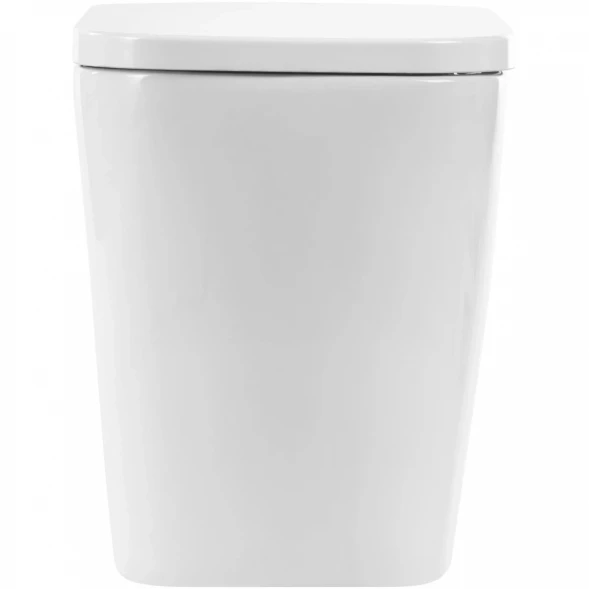 Приставной безободковый унитаз BelBagno Albano BB120CBR