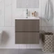 Тумба под раковину BelBagno Uno UNO-600-2C-SO-CO 60 см, подвесная, бежевый матовый