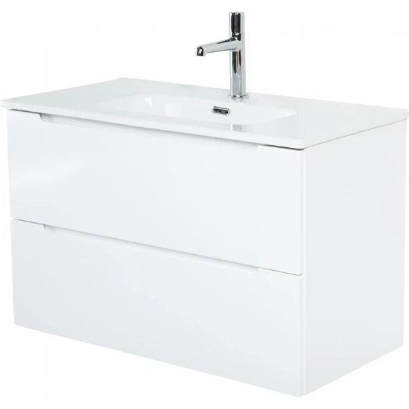 Тумба Bianco Lucido 79,6 см BelBagno Etna ETNA39-800/390-2C-SO-BL-P