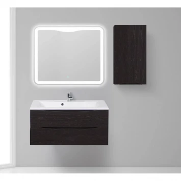 Шкаф подвесной Rovere Cioccolato Amaro BelBagno Fly-Marino FLY-MARINO-750-1A-SC-RCA-P-R