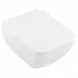 Унитаз подвесной Villeroy &amp; Boch Venticello 4611RL01 безободковый, с сиденьем микролифт, альпийский Белый