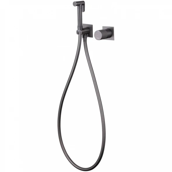 Гигиенический душ Abber Rund AF8725NG CoolStart, со смесителем, никель