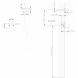 Гигиенический душ Abber Rund AF8725NG CoolStart, со смесителем, никель