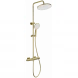 Душевая система Wonzon &amp; Woghand Neo WW-B3045-A-BG 255 мм, с термостатом, золотой матовый