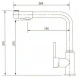 Смеситель для кухни с фильтром Kaiser Teka 13044-3 + H851P00