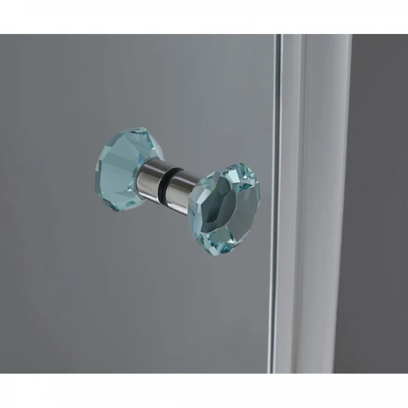 Душевой уголок Cezares Triumph 110x80 см текстурное стекло TRIUMPH-D-AH-1-110/80-P-Cr-L