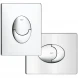 Инсталляция для унитаза Grohe Rapid SL 38721001 с кнопкой смыва, хром