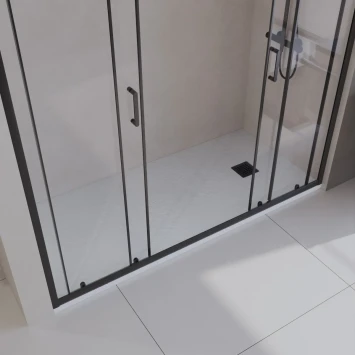 Душевой поддон BelBagno Uno TRAY-MR-UNO-AH-160/90-35-W-NO 160x90 см, из литьевого мрамора, прямоугольный, белый