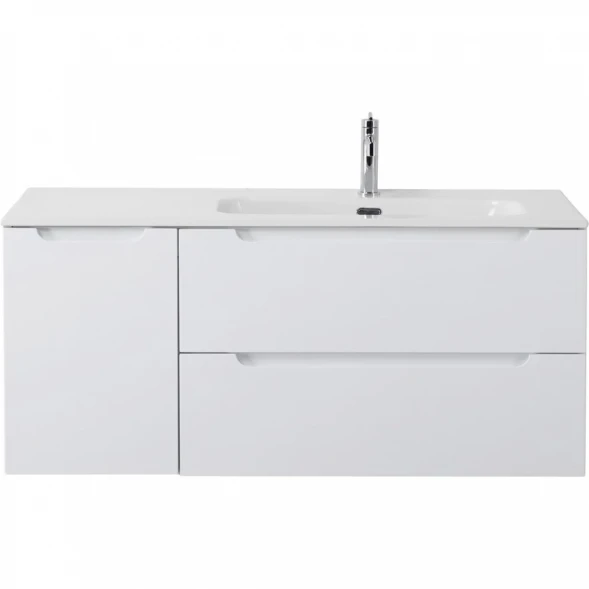 Тумба под раковину BelBagno Etna ETNA-1200-2C-1A-SO-BL-R 120,9 см R, подвесная, Bianco Lucido