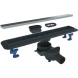 Душевой трап (лоток) BelBagno Luce BB-LD-LUCE-60-CR 53,96 см, с решеткой, 2 в 1 под плитку, хром