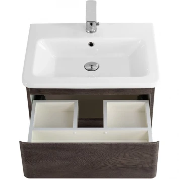 Тумба Rovere Nature Grigio 57 см BelBagno Albano ALBANO-CER-600-2C-SO-RNG