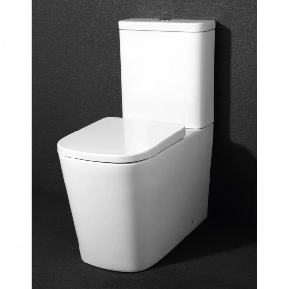 Чаша напольного безободкового унитаза BelBagno Albano BB120CPR
