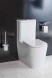 Чаша напольного безободкового унитаза BelBagno Albano BB120CPR