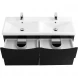 Тумба Nero Lucido 117,2 см BelBagno Marino MARINO-CER-1200-4C-SO-2-NL-P