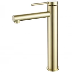 Смеситель для раковины Abber Emotion AF8811G Золото матовый