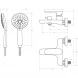 Смеситель для ванны Cezares Stylus STYLUS-VD-IN с душевым гарнитуром, сатин