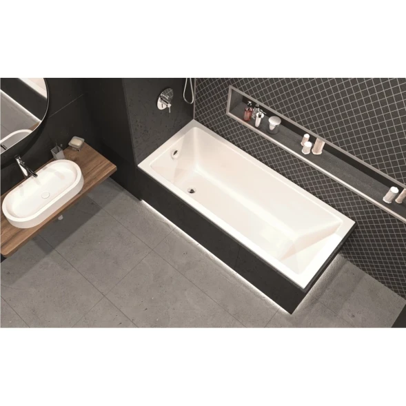 Акриловая ванна 139,5x70 см Whitecross Wave Slim 0111.140070.100