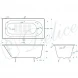 Ванна чугунная Delice Grace DLR230643R-AS 170x70 см, с отверстиями под ручки, антискользящим покрытием, белый
