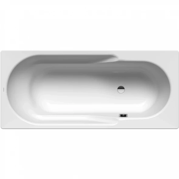 Ванна стальная Kaldewei Rondo 710 221730003001 180x80 см, с антискользящим и водоотталкивающим покрытием, альпийский белый