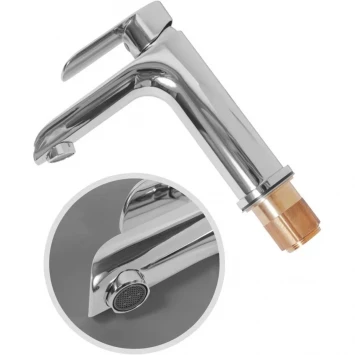 Смеситель для раковины Hansberge Opera H1033C хром