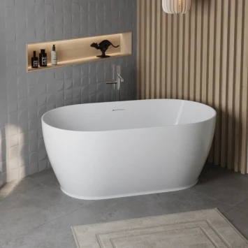 Акриловая ванна BelBagno BB413-1700-800 170x80 см, отдельностоящая, белый