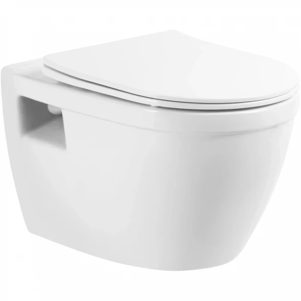 Комплект подвесной унитаз BelBagno Loto BB070CHR/SC + система инсталляции BelBagno BB002-80 + BB018-GV-BIANCO