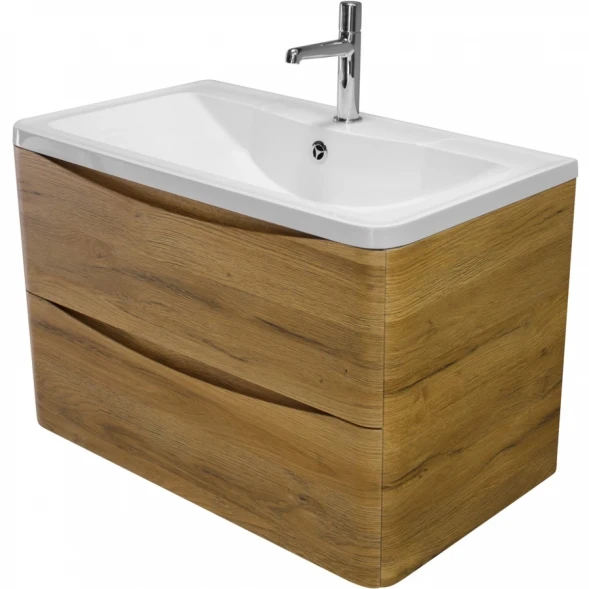 Тумба Rovere Rustico 79,6 см BelBagno Acqua ACQUA-800-2C-SO-RR