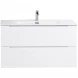 Тумба Bianco Lucido 89,6 см BelBagno Etna ETNA-900-2C-SO-BL-P