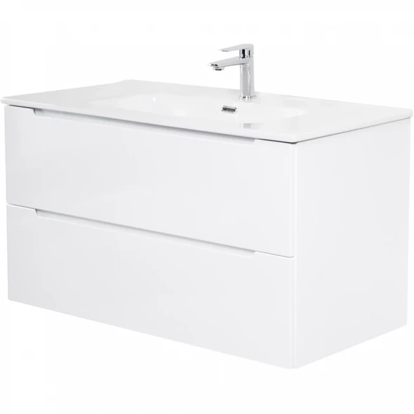 Тумба Bianco Lucido 89,6 см BelBagno Etna ETNA-900-2C-SO-BL-P