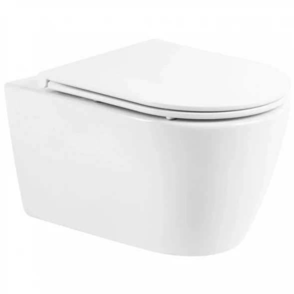 Унитаз подвесной BelBagno Marino BB105CHR безободковый, белый